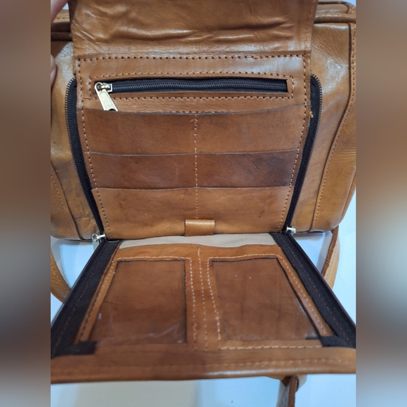 Vintage Tooled Leather Purse Grants Natural - Picture 12 of 16